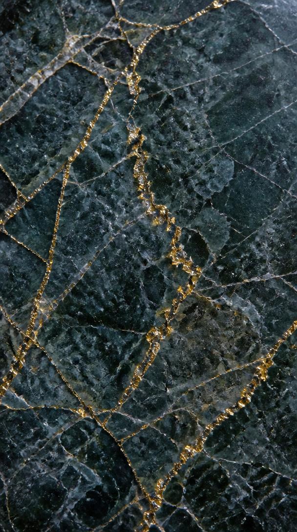 Dark marble with gold veins wallpaper